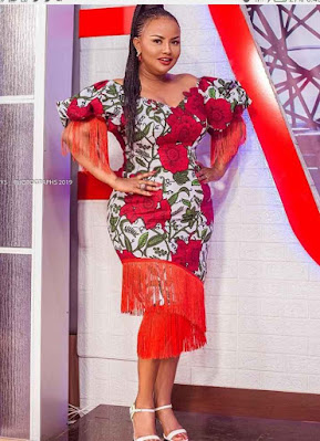 Latest Ankara Short Gown styles Nana Aka Ankara short gown styles