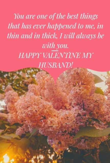 Valentine messages for husband with images