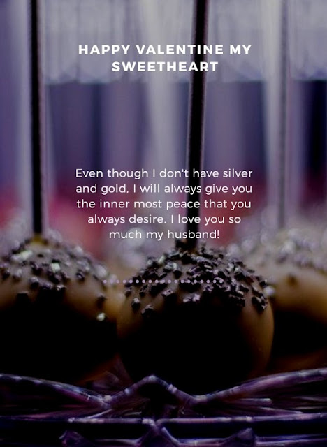 Valentine messages for husband with images