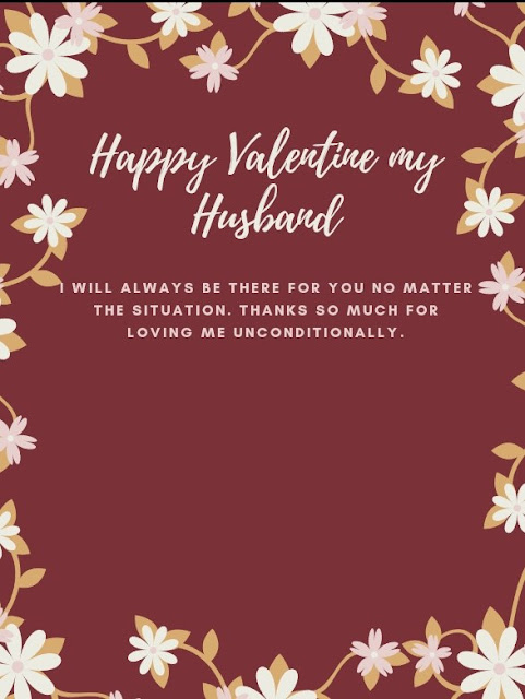 Valentine messages for husband with images