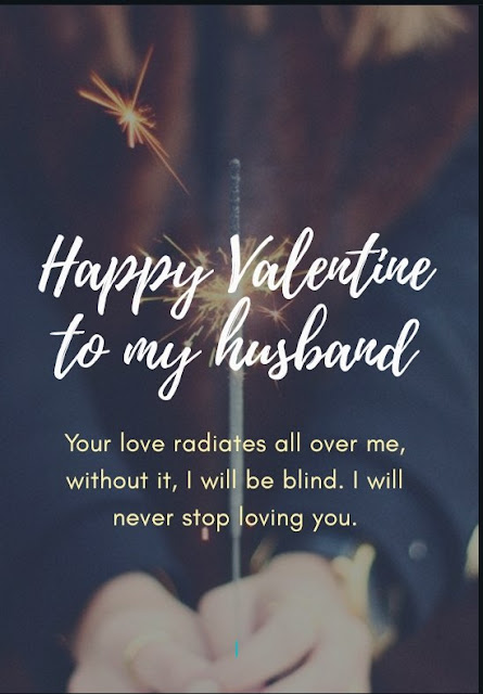 Valentine messages for husband with images