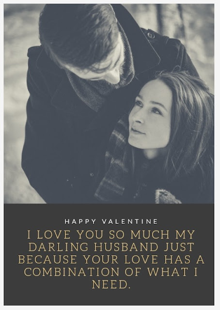 Valentine messages for husband with images