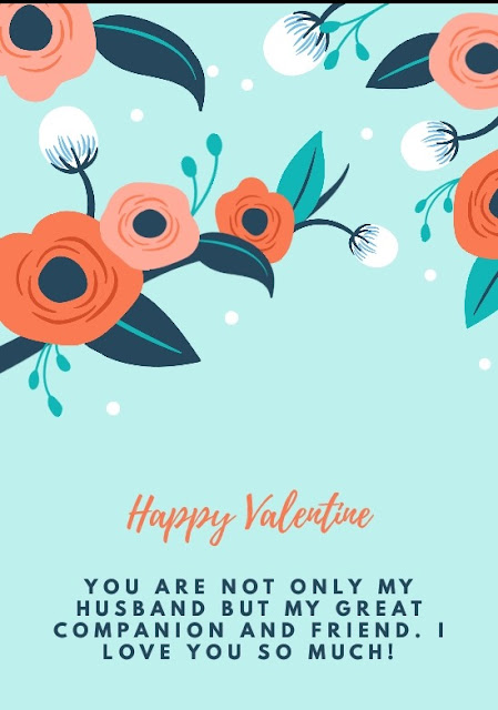 Valentine messages for husband with images
