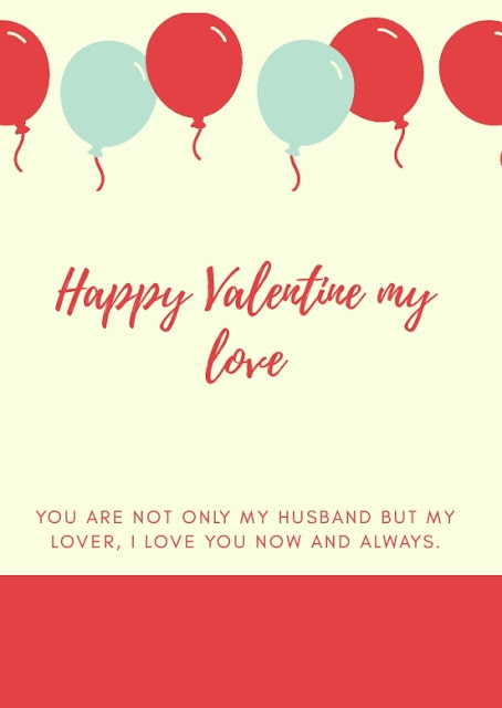 Valentine messages for husband with images