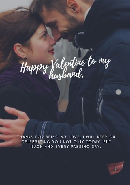 Valentine messages for husband with images