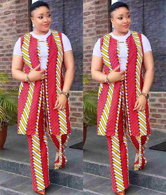 Ankara jackets and Ankara pants Latest Ankara Jacket and Ankara Pants For Ladies