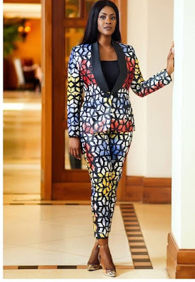Ankara jackets and Ankara pants Latest Ankara Jacket and Ankara Pants For Ladies