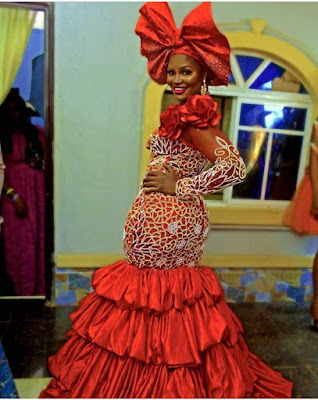 Igbo traditional wedding attire Check out the Igbo traditional wedding attire from Chizzy Alichi's Igba Nkwu