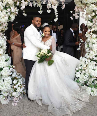 White wedding pictures of Sandra ikeji White Wedding Pictures From Sandra Ikeji's Wedding Photo Gallery