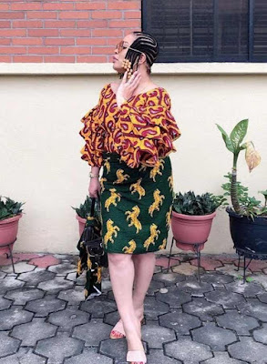 Ankara Skirt and blouse styles Latest Ankara skirt and blouse styles