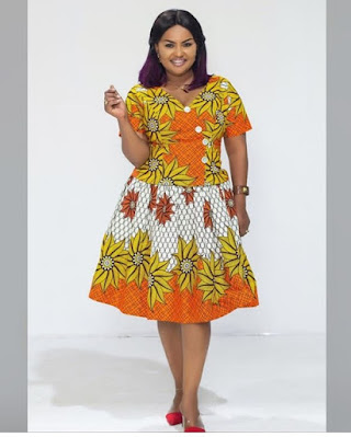 Ankara Skirt and blouse styles Latest Ankara skirt and blouse styles