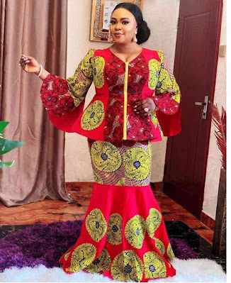 Ankara Skirt and blouse styles Latest Ankara skirt and blouse styles