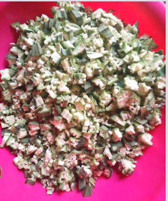 How to make okra (Okro) soup by frying and without frying
