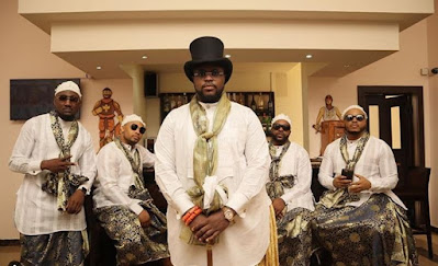 Efik traditional wedding attire Check out the Efik Traditional Wedding Attire from Davido's Brother Wedding
