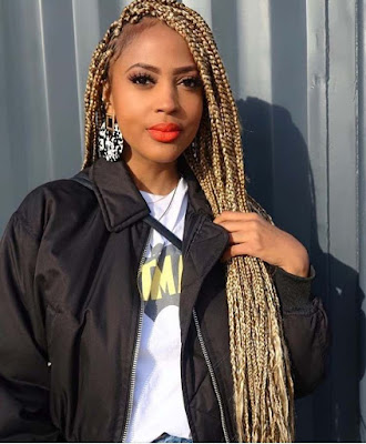Blonde box braids Blonde box braid styles
