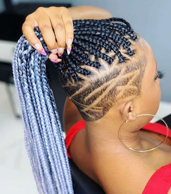 Blonde box braids Blonde box braid styles