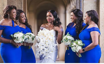 Royal Blue bridesmaid dresses