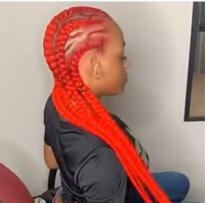 Bohemian feed in braids Bohemian Feed In Braids With Ponytails