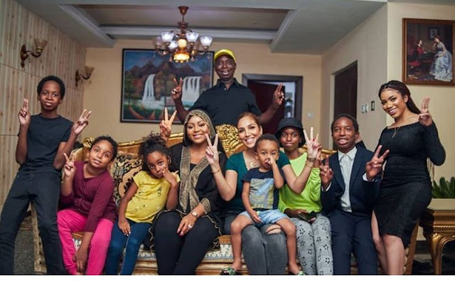 Regina Daniels and husband Regina Daniels husband Prince Ned Nwoko shares full family photos