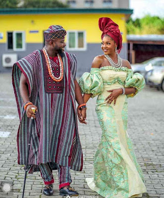 Yoruba traditional wedding attire Latest Yoruba Traditional Wedding Attire