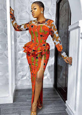 Asoebi styles Asoebi Styles With Lace and Ankara