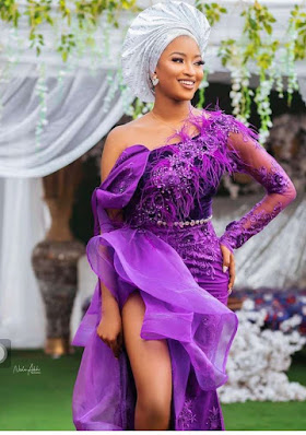 Asoebi styles Asoebi Styles With Lace and Ankara