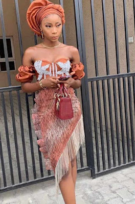 Asoebi styles Asoebi Styles With Lace and Ankara