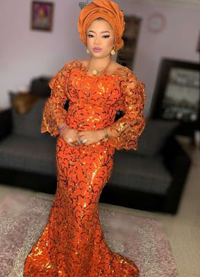 Asoebi styles Asoebi Styles With Lace and Ankara