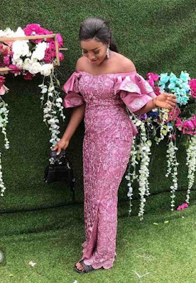 Asoebi styles Asoebi Styles With Lace and Ankara