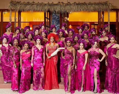 Asoebi Styles Asoebi Styles with Lace and Ankara