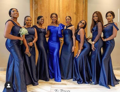 Latest Nigerian Bridesmaid Dresses