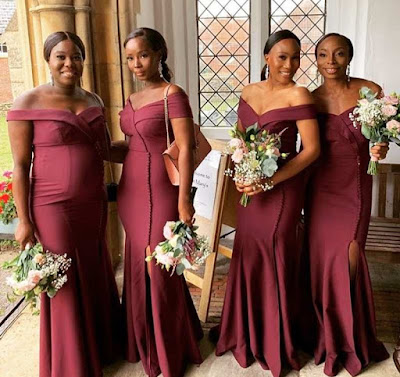 Latest Nigerian Bridesmaid Dresses