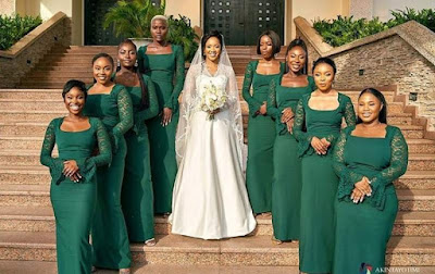 Latest Nigerian Bridesmaid Dresses
