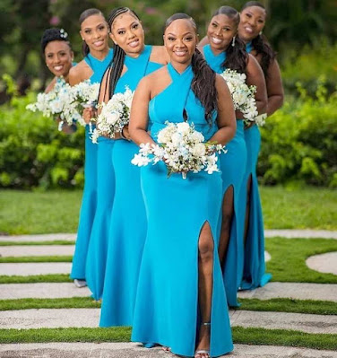 Latest Nigerian Bridesmaid Dresses