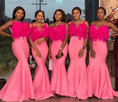 Latest Nigerian Bridesmaid Dresses