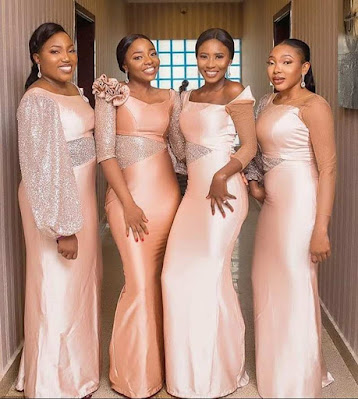 Latest Nigerian Bridesmaid Dresses