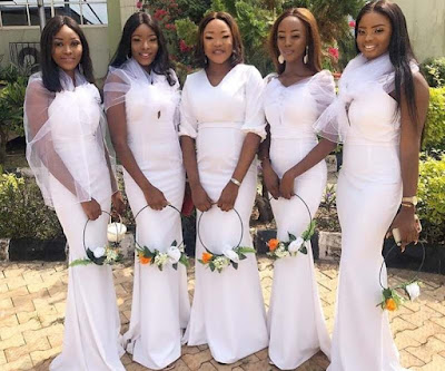 Latest Nigerian Bridesmaid Dresses