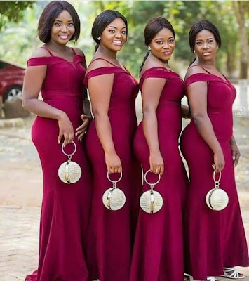 Latest Nigerian Bridesmaid Dresses