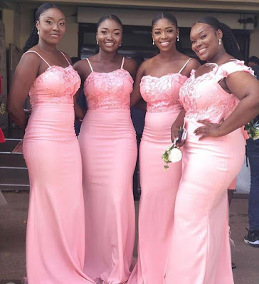 Latest Nigerian Bridesmaid Dresses
