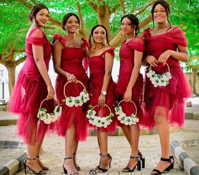 Latest Nigerian Bridesmaid Dresses