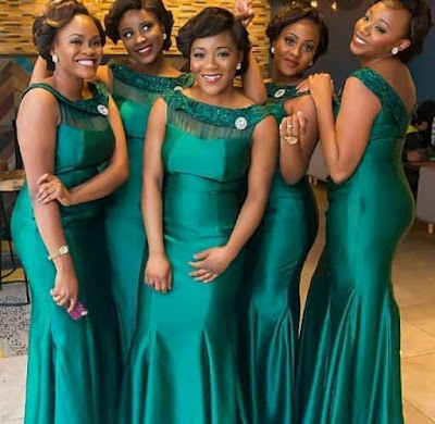 Latest Nigerian Bridesmaid Dresses