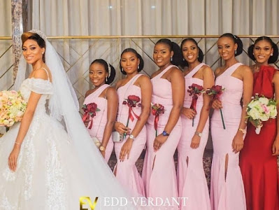 Latest Nigerian Bridesmaid Dresses