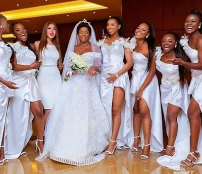 Latest Nigerian Bridesmaid Dresses