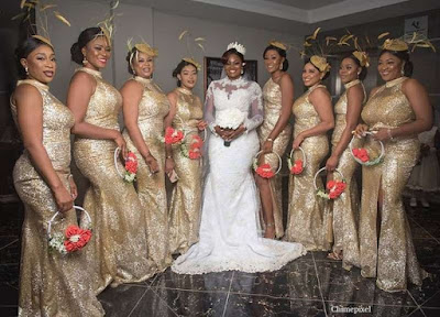 Latest Nigerian Bridesmaid Dresses