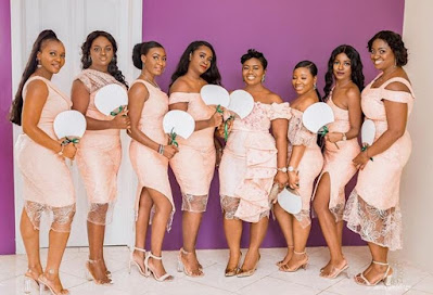 Latest Nigerian Bridesmaid Dresses