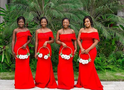 Latest Nigerian Bridesmaid Dresses