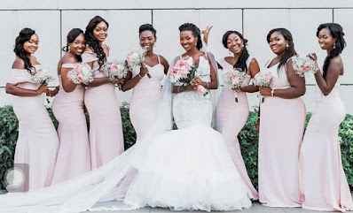 Latest Nigerian Bridesmaid Dresses