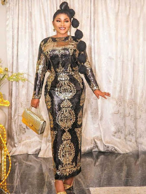 Iro and blouse style Latest Iro and Blouse Styles With Lace and Ankara