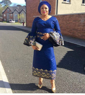 Iro and Blouse styles Latest Iro and Blouse Styles With Lace and Ankara