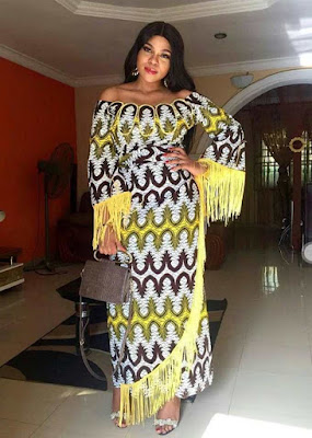 Iro and blouse style Latest Iro and Blouse Styles With Lace and Ankara